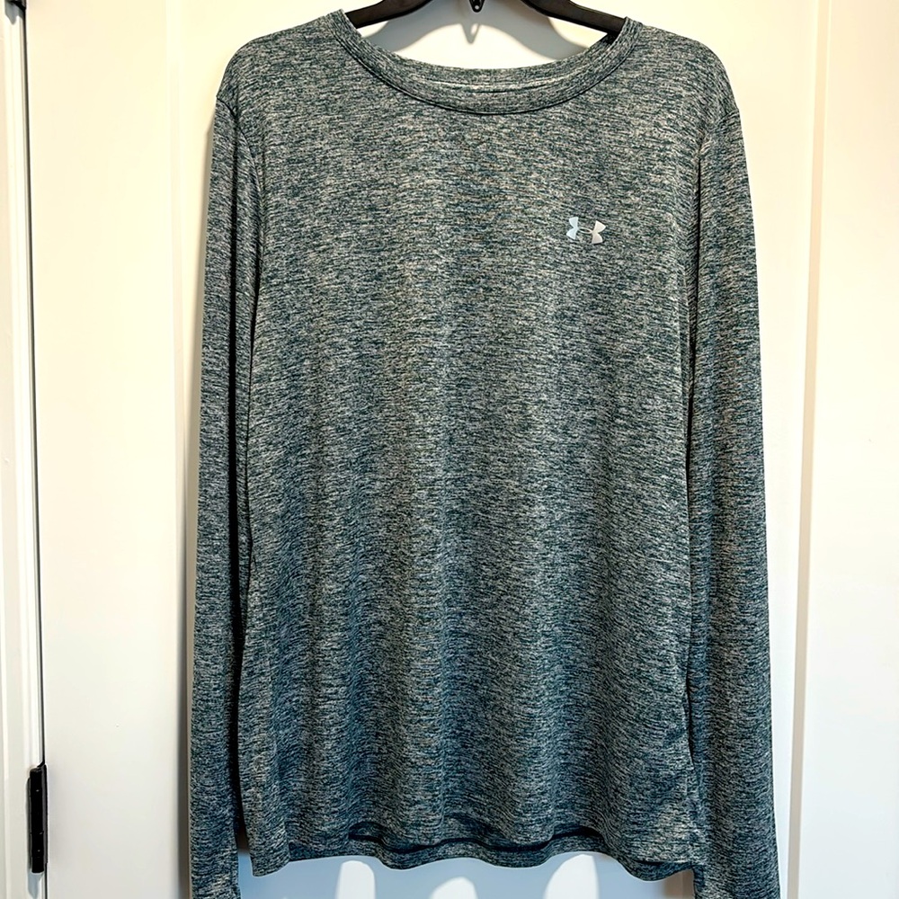 Under Armour LSLV Green Heat Gear Tee